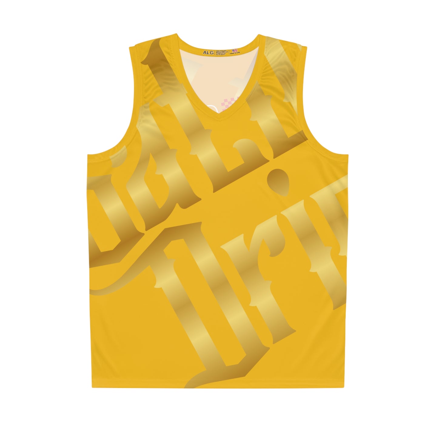 Yellow Gator Drip Exclusive Supa-Heavy Excess-Stunna Hypa-Flex Limited Edition OG Rich Daddy “Everytime U See Me I’m 100k Richa" Basketball Playuz Jersey