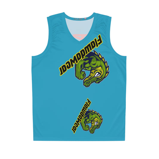 Turquoise Flawdawear Rich Daddy “Rich Daddy AKA What U Tell’n ME?” Limited Edition OG Men’s Basketball Playuz Jersey