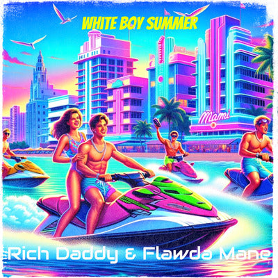 Rich Daddy & Flawda Mane "White Boy Summer" Single [signed & limited] CD