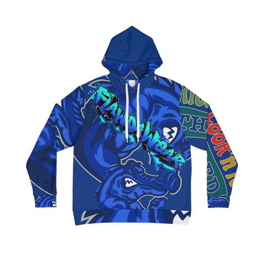 Blue Flawdawear Limited Edition OG Flawda Mane “Ribs Cook’n N’ Men's Playuz Hoodie