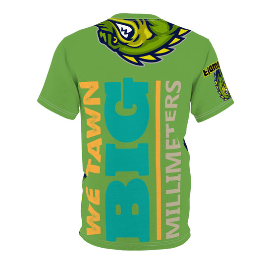 Green Flawdawear Limited Edition OG Rich Daddy “We Tawn Big Millimeters” Unisex Cut & Sew Playuz Tee