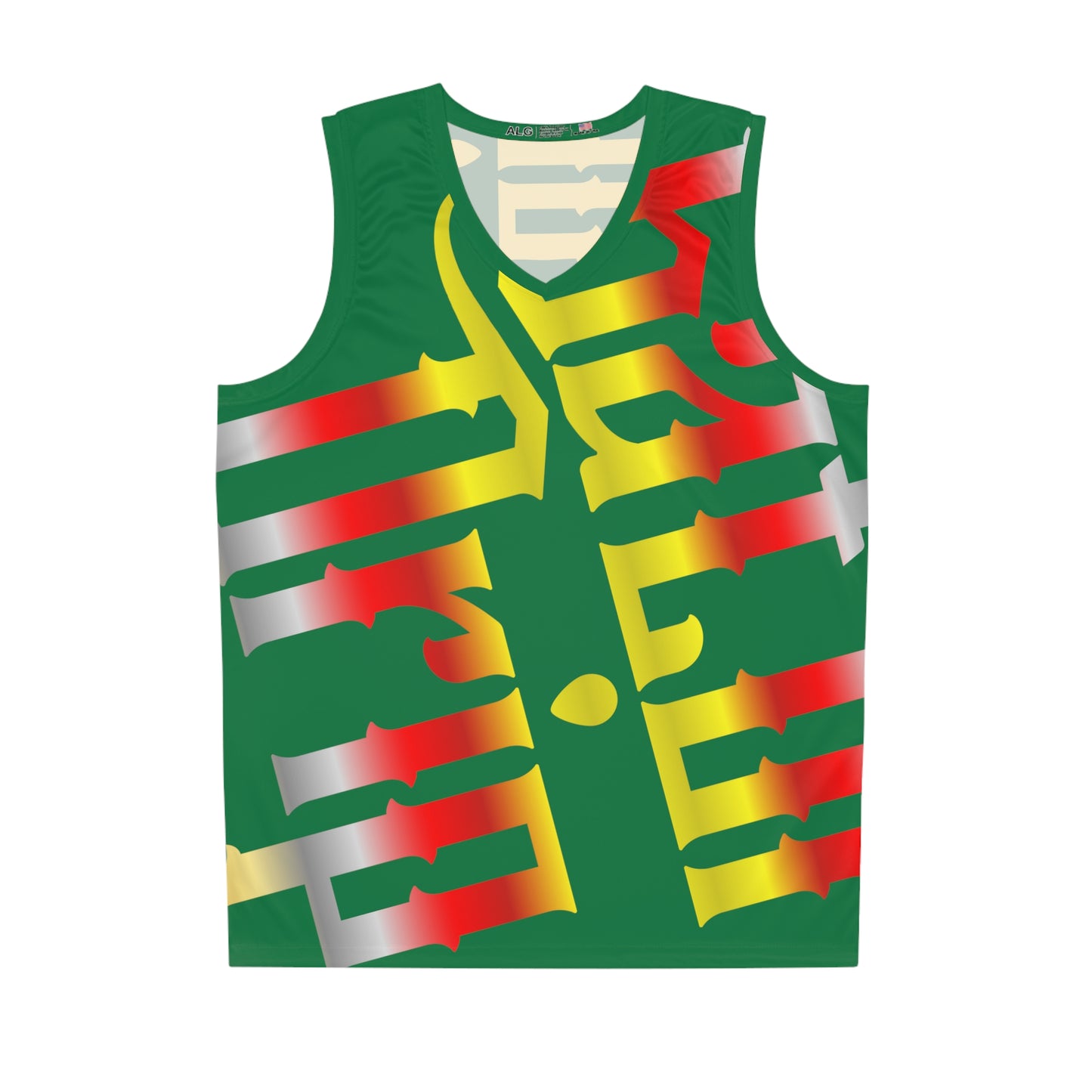 Dark Green Gator Drip Exclusive Supa-Heavy Excess-Stunna Flex Alligator Playuz Limited Edition OG Multi-Logo Flawda Mane “In A Candy Coated Ride” Men’s Basketball Playuz Jersey