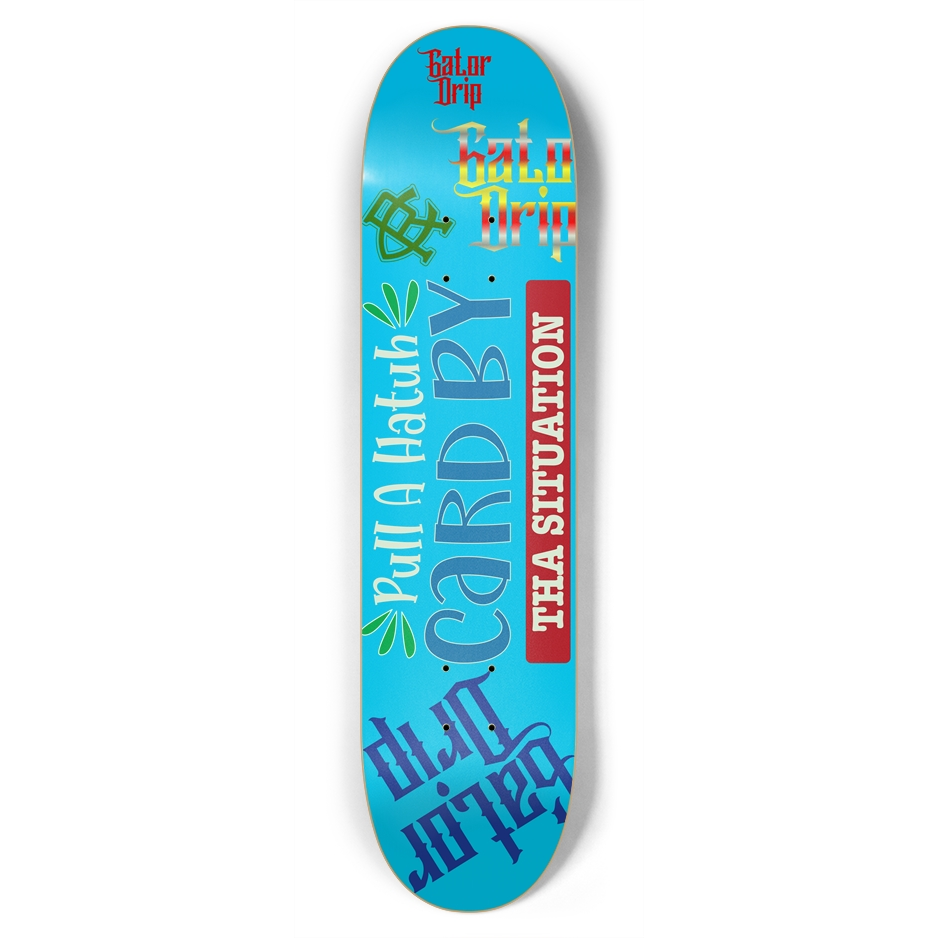 Light Blue Gator Drip Pop "Hatuh Card" Limited