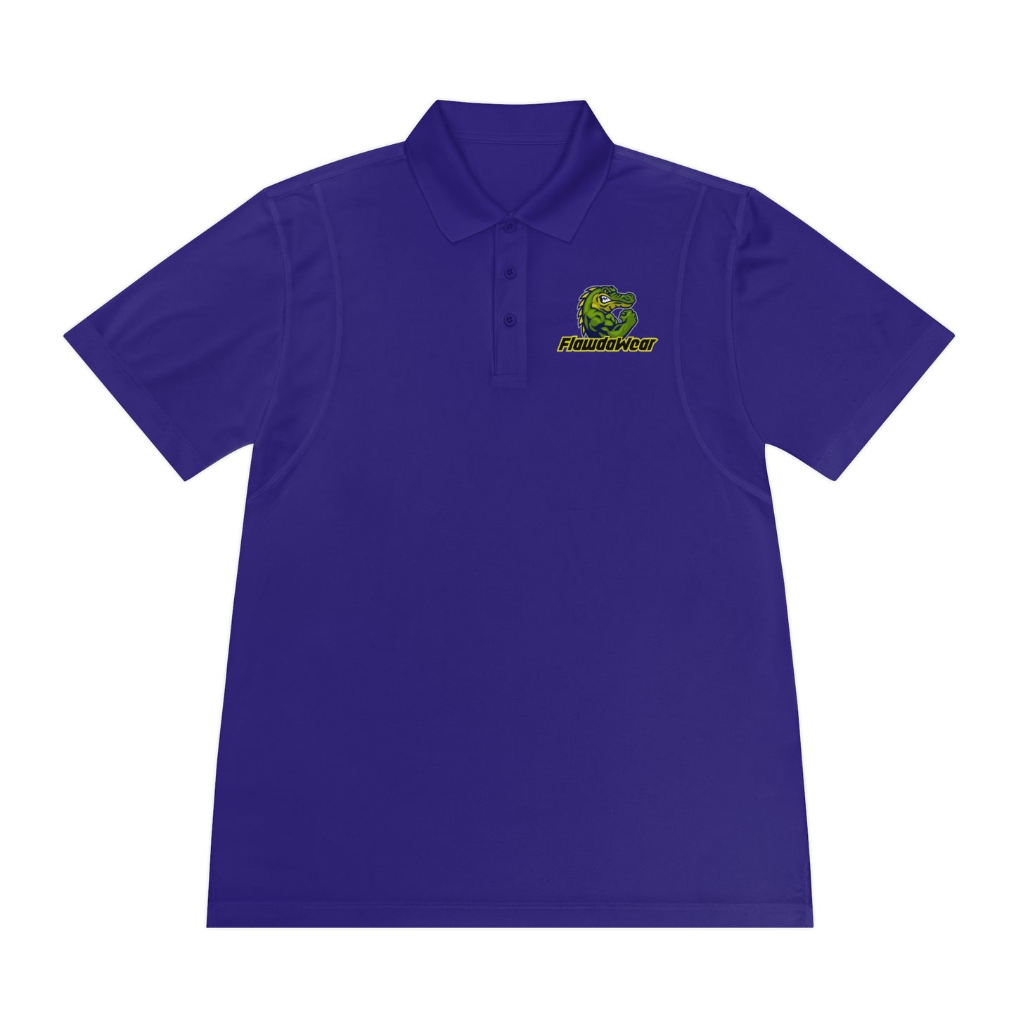 Purple Flawdawear Limited Edition OG Rich Daddy "Tha WAPO Truck Ain't Enuf Papuh Fo Thih" Men's Sport Playuz Polo Shirt