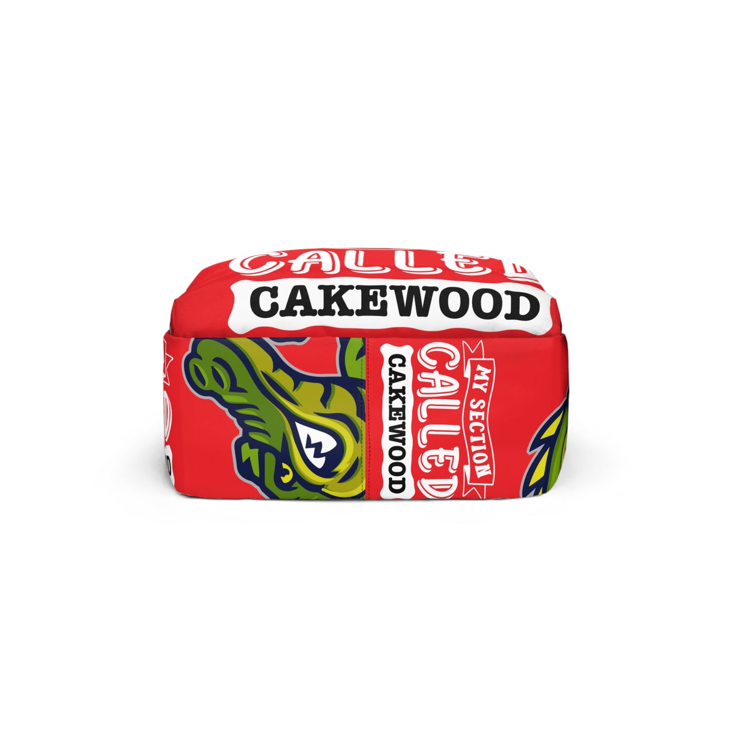 Red Flawdawear Limited Edition OG Rich Daddy "My Section Called Cakewood" Classic Backpack