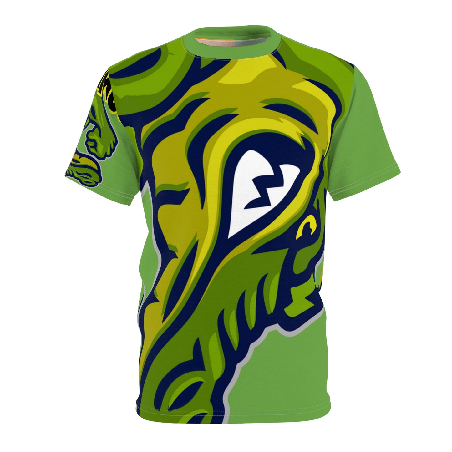 Green Flawdawear Limited Edition OG Flawda Mane “Raised Up High On 33’s” Unisex Cut & Sew Playuz Tee