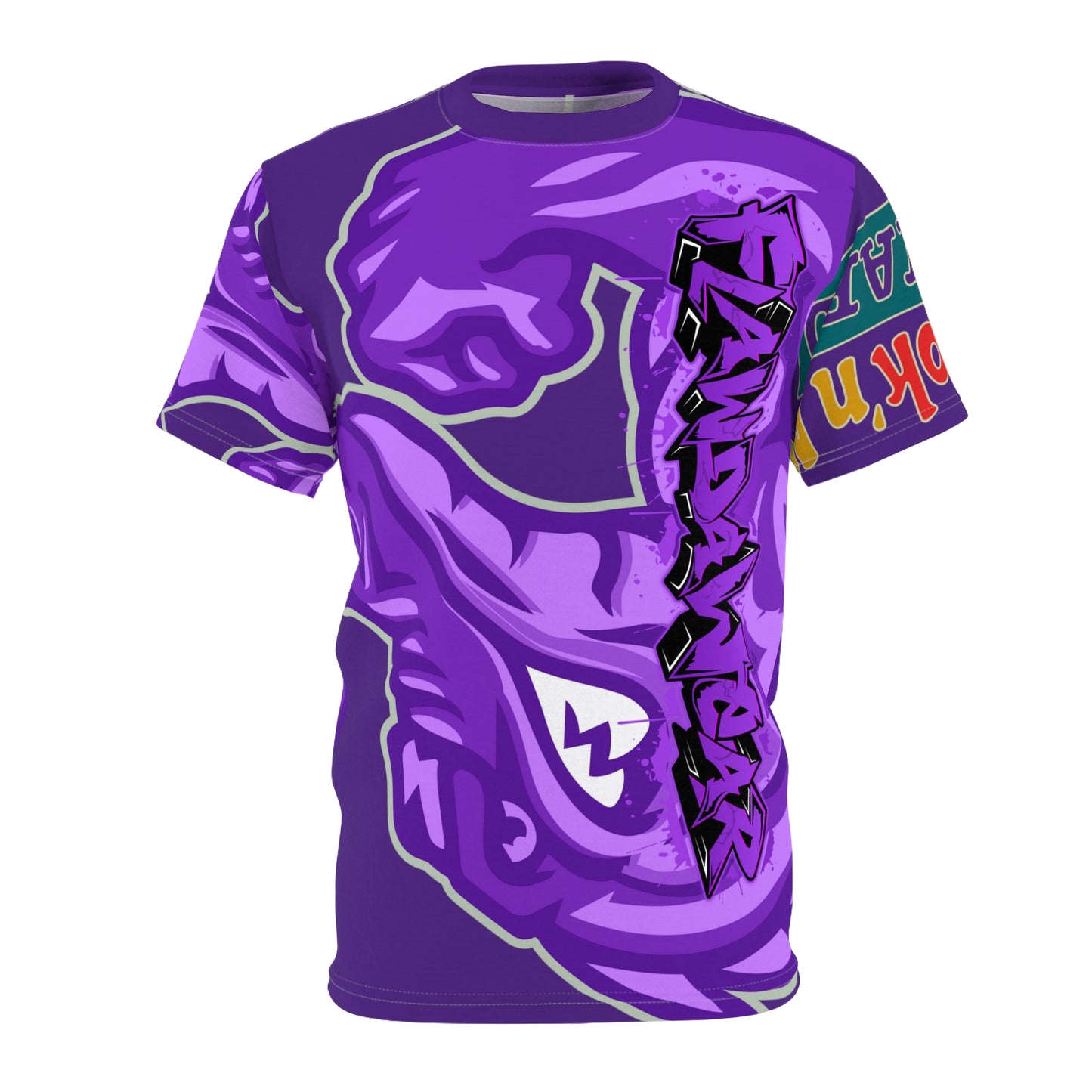 Purple Flawdawear Limited Edition OG Flawda Mane “Ribs Cook’n N’ Tha Yard” Unisex Cut & Sew Playuz Tee