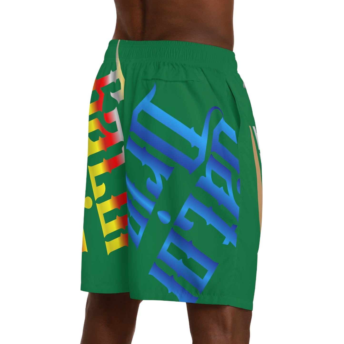 Green Gator Drip Exclusive Supa-Heavy Excess-Stunna Flex Alligator Playuz Limited Edition OG Multi-Logo Rich Daddy “We Out In Tha Country Past Tha Cattle Ranch” Men’s Jogguz Playuz Shorts