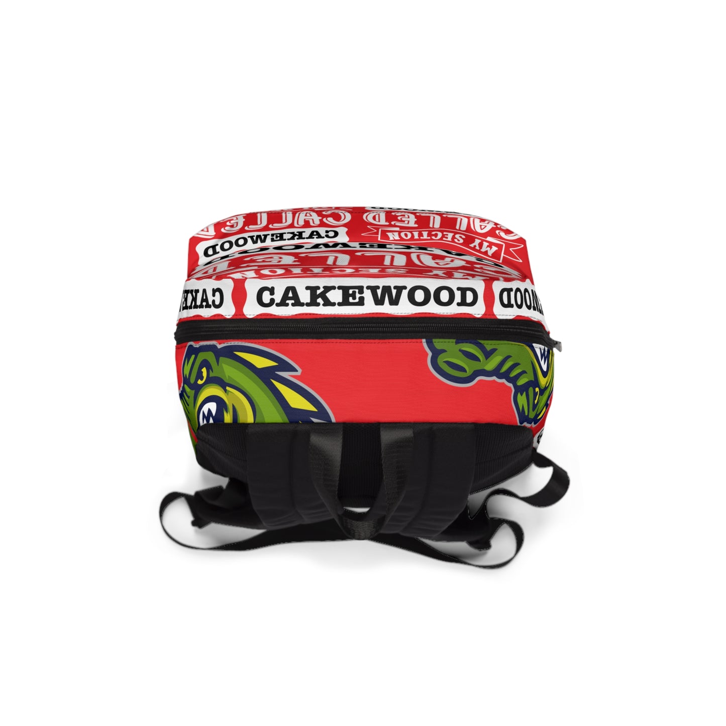 Red Flawdawear Limited Edition OG Rich Daddy "My Section Called Cakewood" Classic Backpack