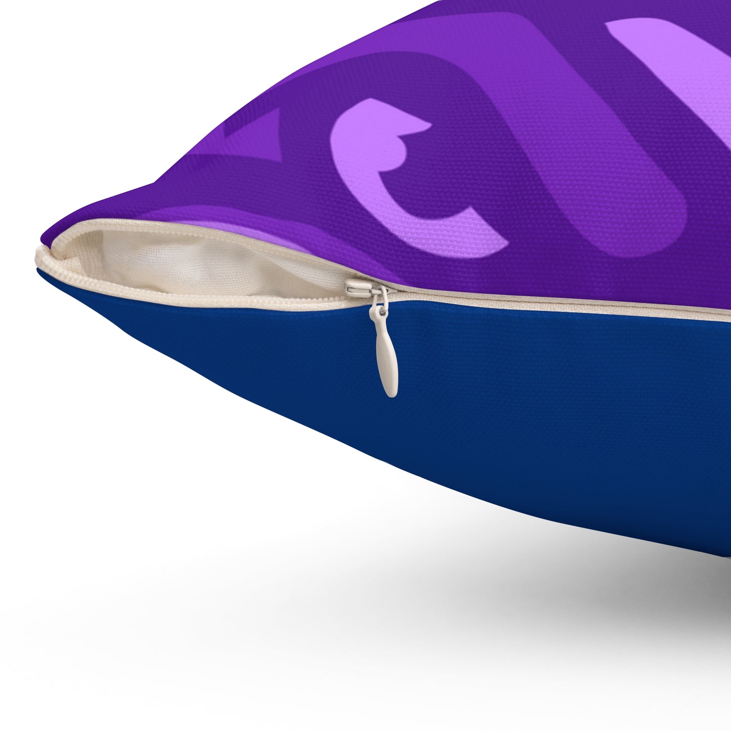 Dark Blue Flawdawear Limited Edition OG Alligator Playuz “Alligator Tha Paint” Spun Polyester Square Playuz Pillow