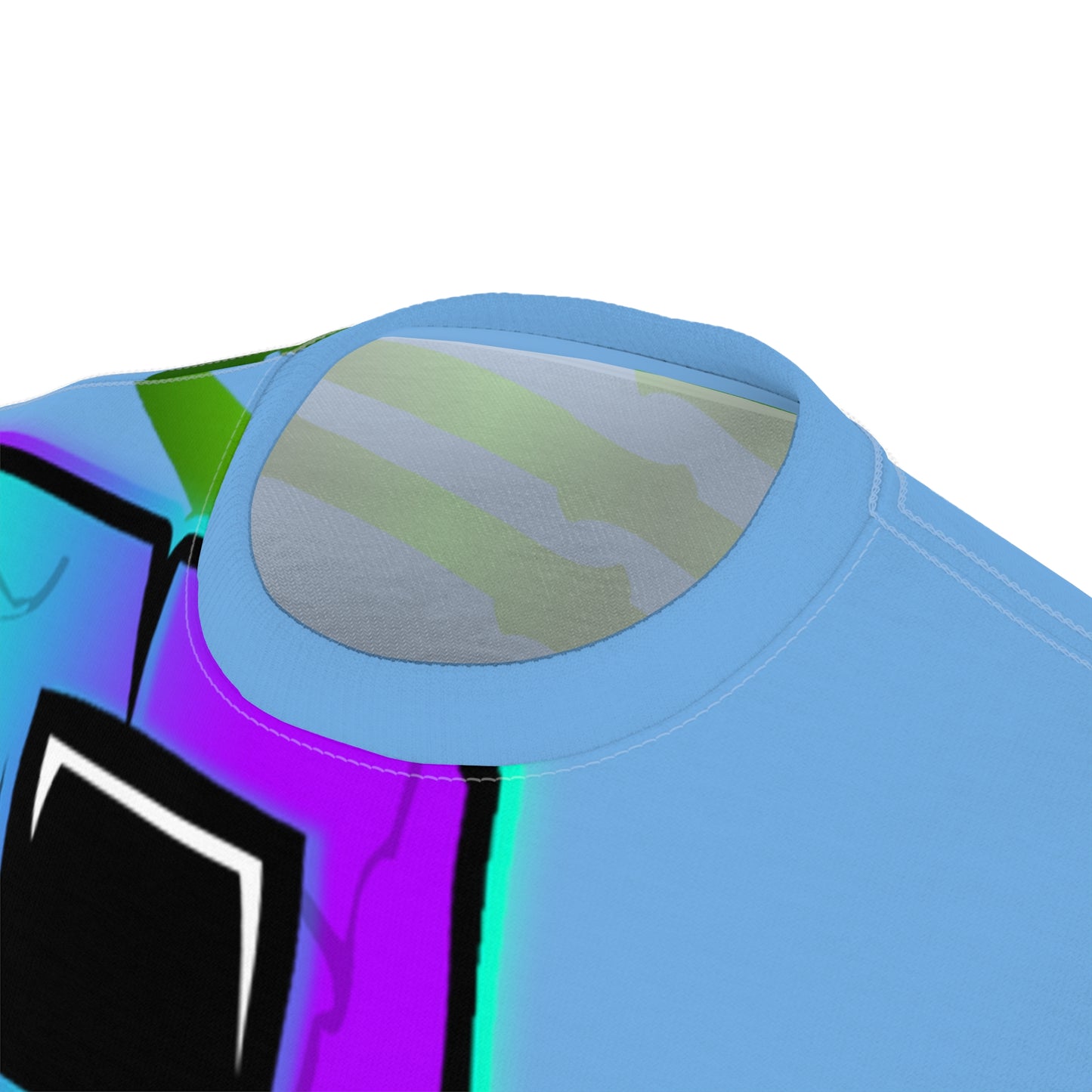 Light Blue Gator Drip Exclusive Supa-Heavy Excess-Stunna Hypa-Flex Limited Edition OG Flawda Mane “Everybody Know Me” Unisex Cut & Sew Playuz Tee