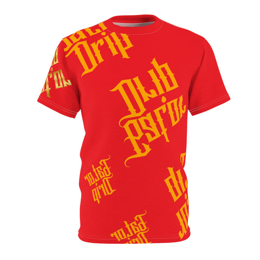 Red Gator Drip Exclusive Supa-Heavy Excess-Stunna Hypa-Flex Men’s Unisex Cut & Sew Playuz Tee