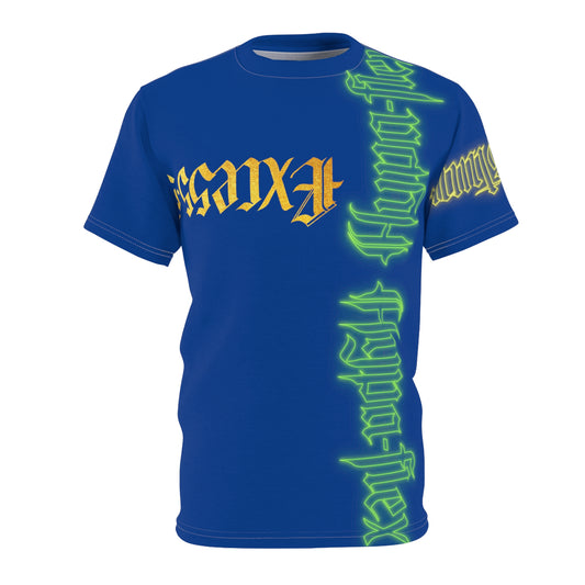 Dark Blue Gator Drip Exclusive Supa-Heavy Excess-Stunna Hypa-Flex Limited Edition OG “Excess-Stunna Collection” Unisex Cut & Sew Playuz Tee