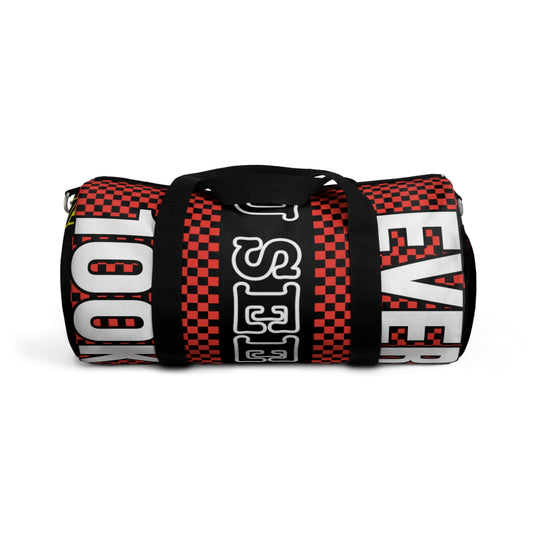 Black Flawdawear Limited Edition OG Rich Daddy "Everytime U See Me I'm 100k Richa" Duffel Playuz Bag