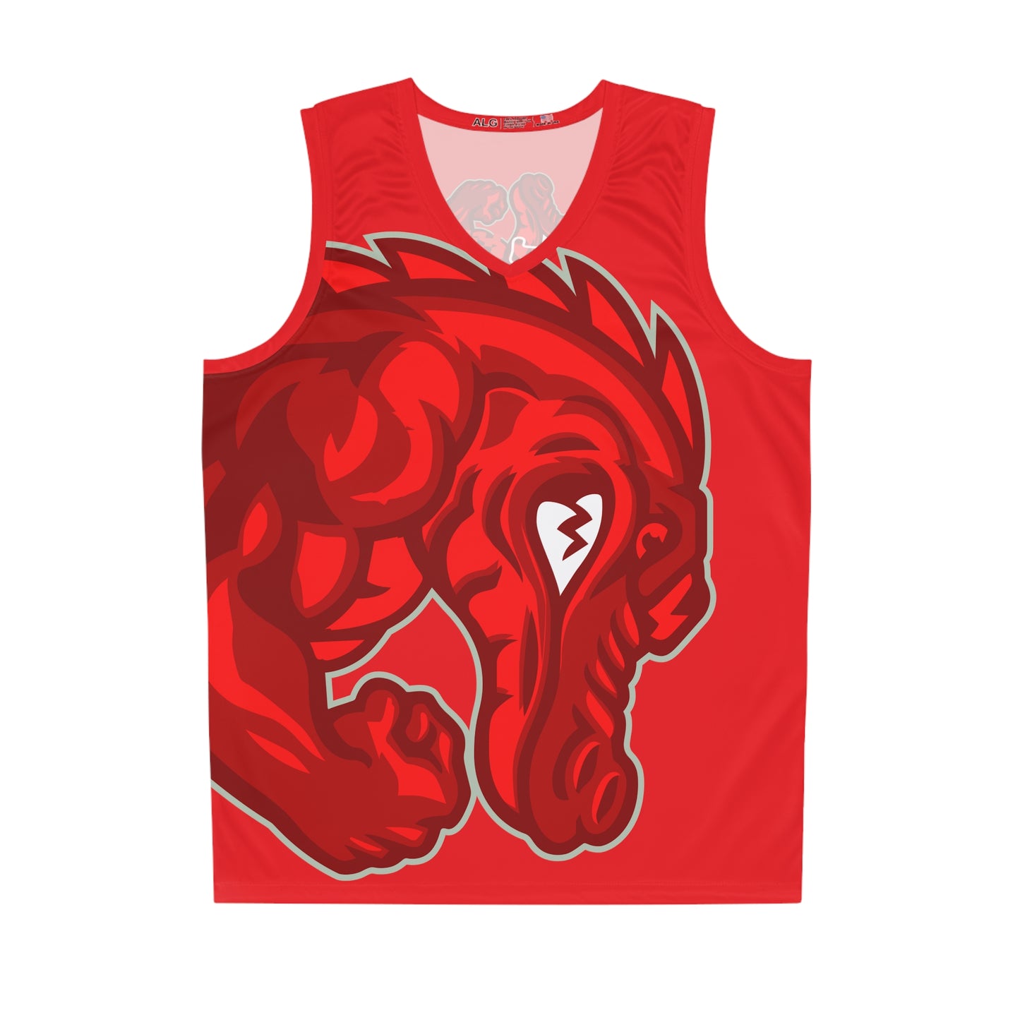 Red Flawdawear Limited Edition OG Rich Daddy “Everytime U See Me I’m 100K Richa” Men’s Basketball Playuz Jersey