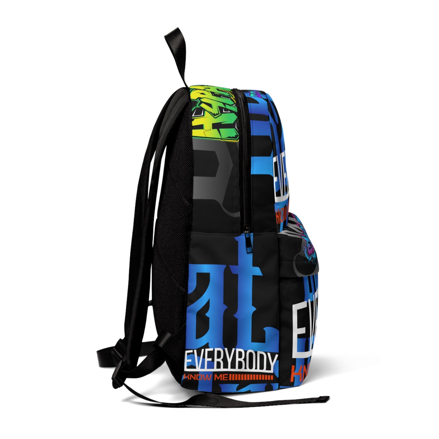 Black Gator Drip Exclusive Supa-Heavy Excess-Stunna Hypa-Flex Limited Edition OG Flawda Mane “Everybody Know Me” Classic Playuz Backpack