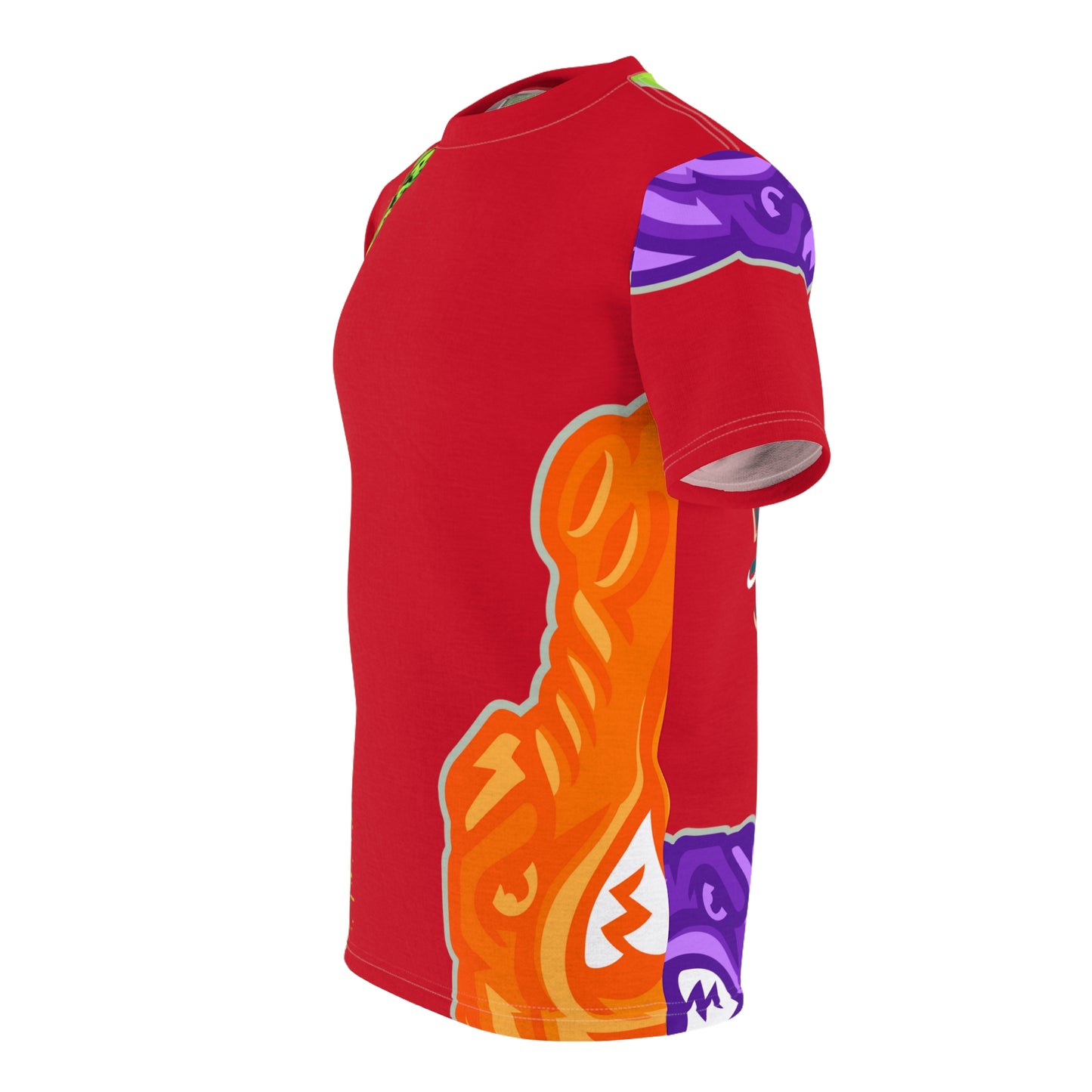 Dark Red Flawdawear Limited Edition OG Rich Daddy “Rich Daddy AKA What U Tell’n ME?” Unisex Cut & Sew Playuz Tee