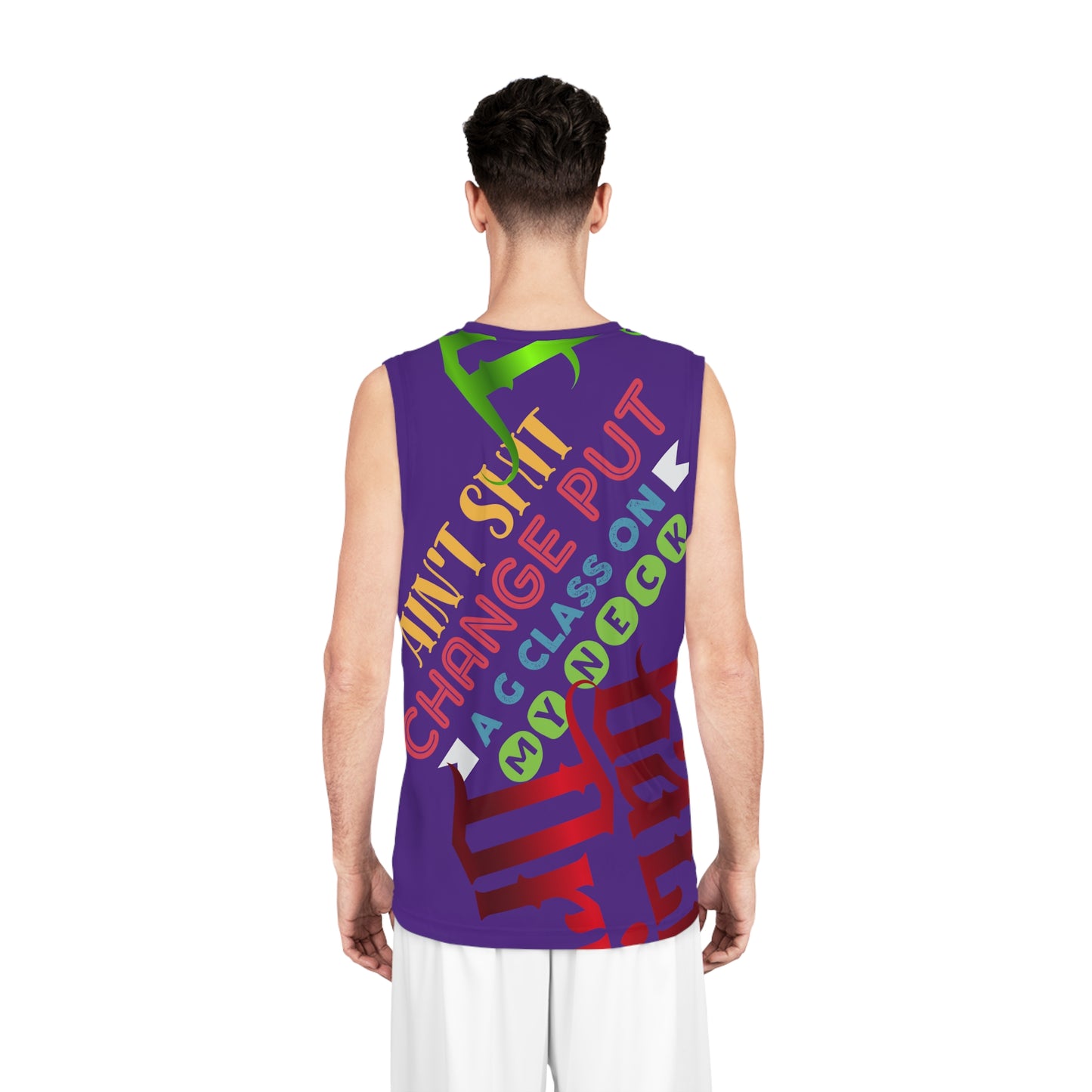 Purple Gator Drip Exclusive Supa-Heavy Excess-Stunna Flex Alligator Playuz Limited Edition OG Multi-Logo Flawda Mane “Ain’t Shit Change Put A G-Class On My Neck” Basketball Playuz Jersey