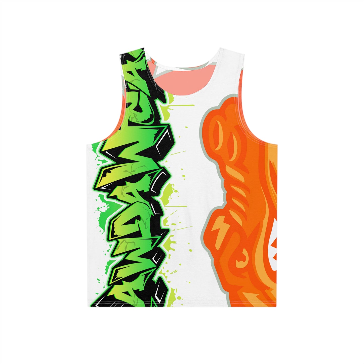 White Flawdawear Limited Edition OG Rich Daddy “Will We Do A Show Gladly But U Gotta Pay Us In Bags G” Men’s Playuz Tank