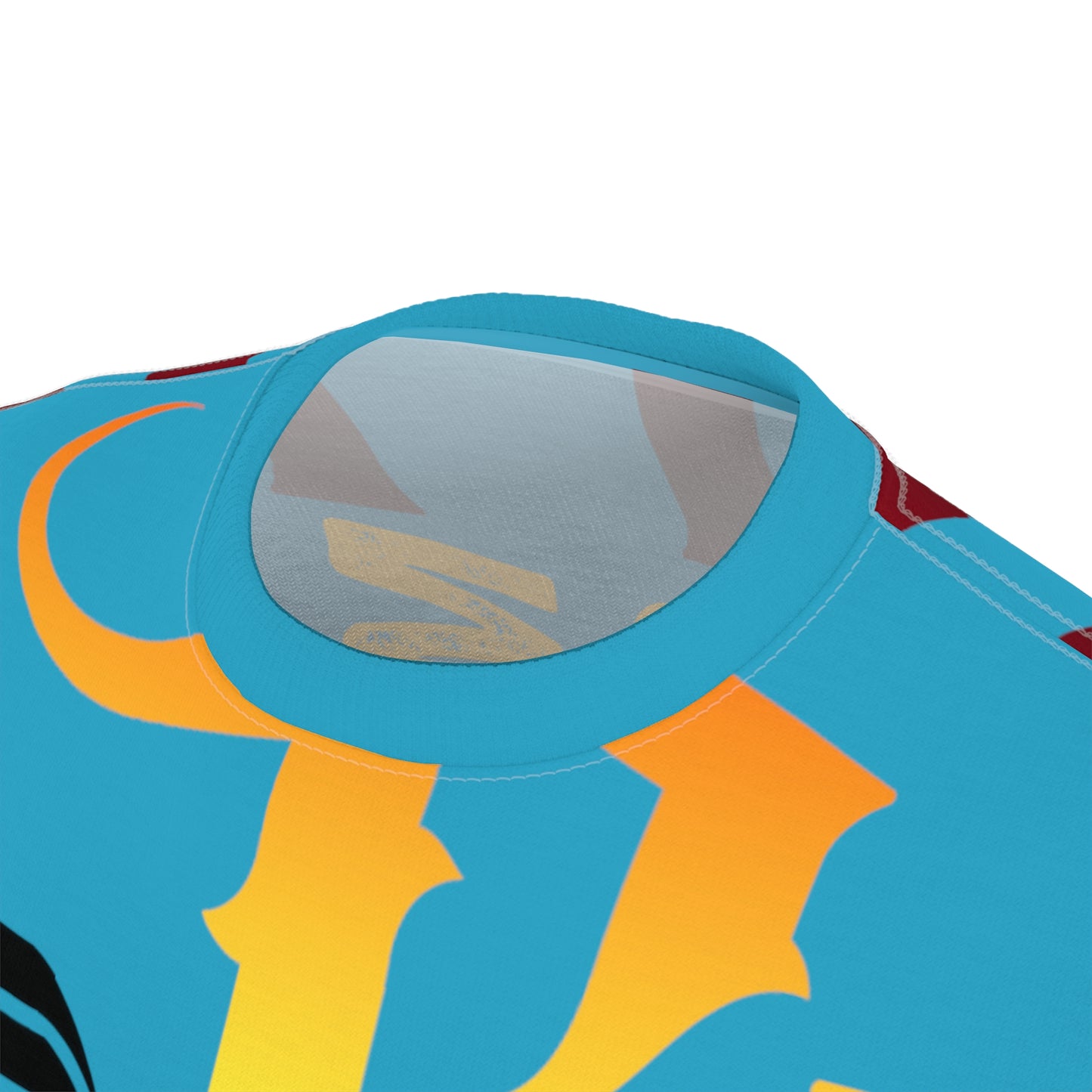 Turquoise Gator Drip Exclusive Supa-Heavy Excess-Stunna Hypa-Flex Limited Edition OG Flawda Mane “My Piece Stand Out Like A Sailboat” Unisex Cut & Sew Playuz Tee