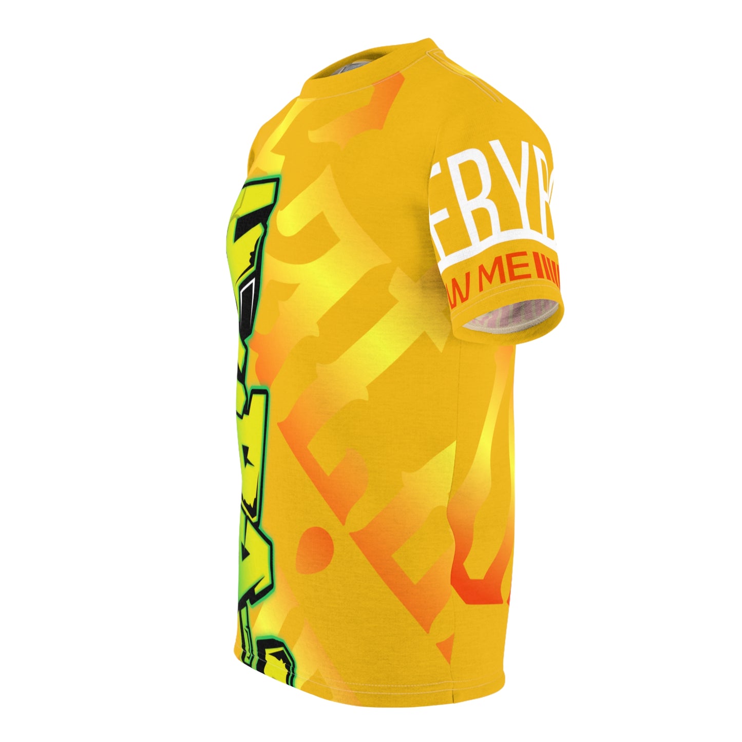 Yellow Gator Drip Exclusive Supa-Heavy Excess-Stunna Hypa-Flex Limited Edition OG Flawda Mane “Everybody Know Me” Unisex Cut & Sew Playuz Tee