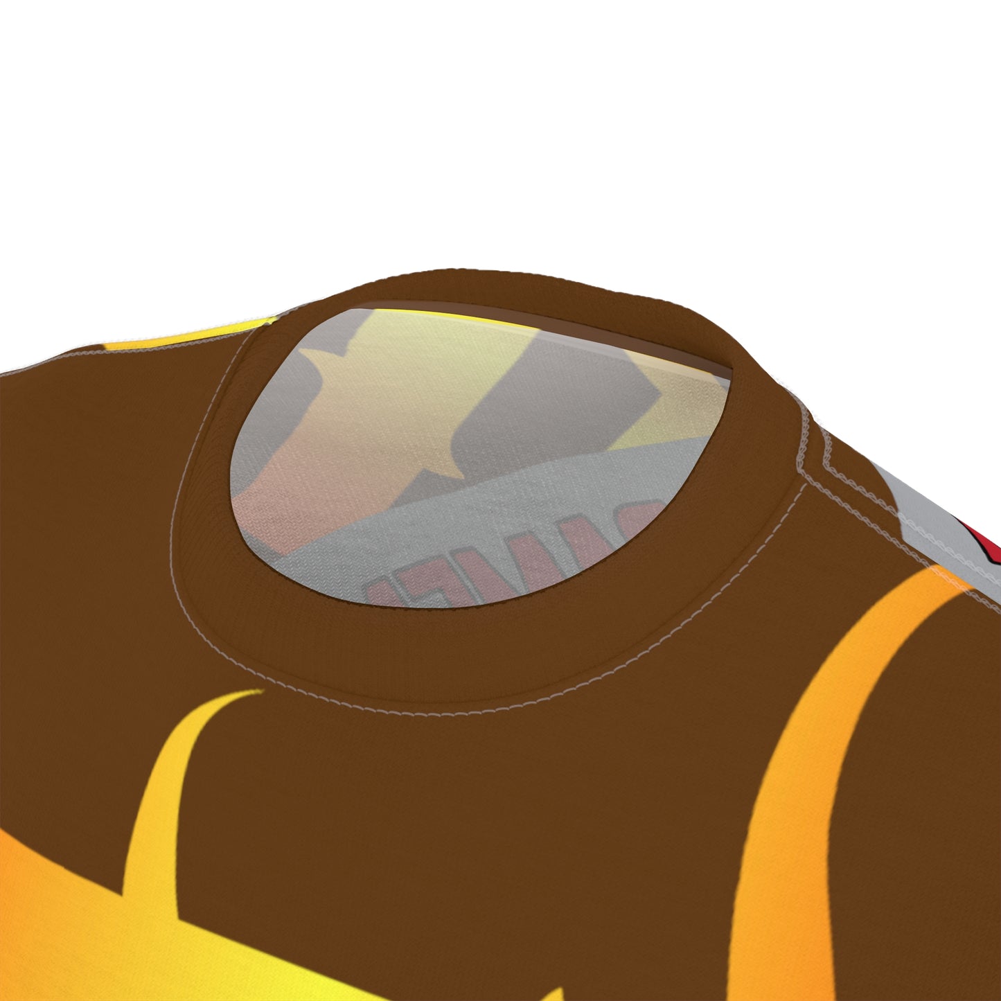 Brown Gator Drip Exclusive Supa-Heavy Excess-Stunna Hypa-Flex Limited Edition OG Flawda Mane “From Ramen Noodles To 5 Star" Unisex Cut & Sew Playuz Tee