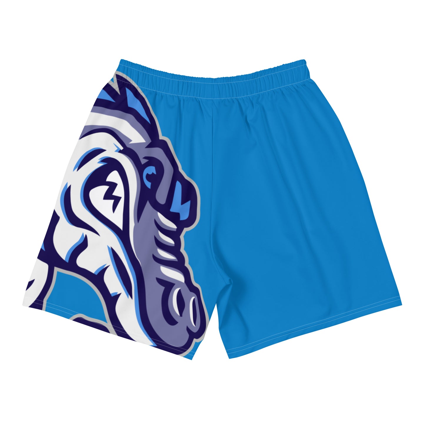 Blue Flawdawear Limited Edition OG Rich Daddy “Everytime U See Me I’m 100K Richa” Men’s Athletic Playuz Shorts