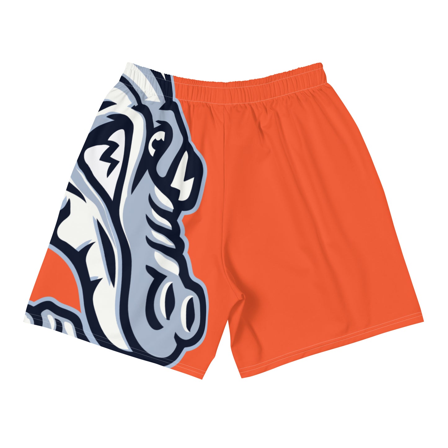 Orange Flawdawear Limited Edition OG Rich Daddy “Everytime U See Me I’m 100K Richa” Men’s Athletic Playuz Shorts
