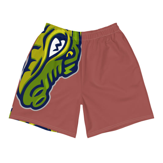 Roof Terracotta Flawdawear Limited Edition OG Rich Daddy “Glacier Stunt’n Tawn Clear VVS Or Flawless Dear” Men’s Athletic Playuz Shorts