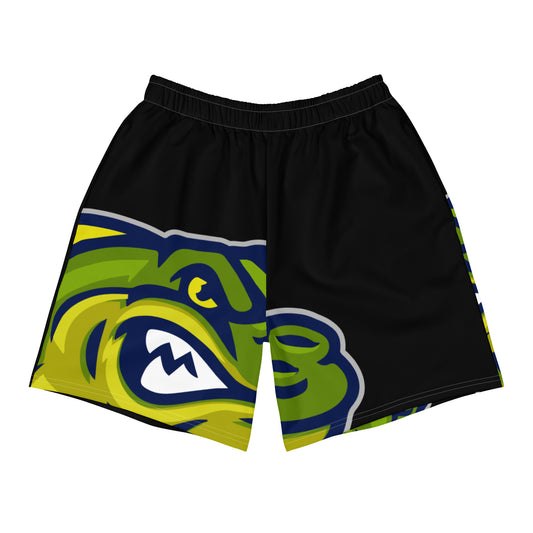 Black Flawdawear Limited Edition OG Alligator Playuz “The Richest Playuz” Men’s Athletic Playuz Shorts