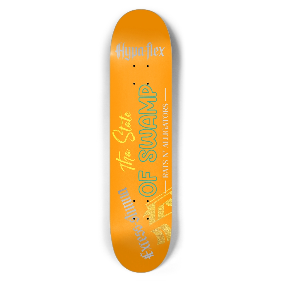 Orange Gator Drip Pop "Swamp Rats N' Alligators"