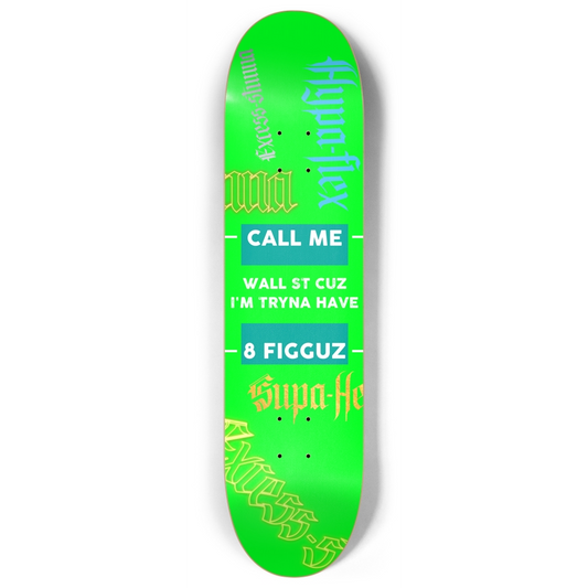 Green Gator Drip Pop "* Figguz"