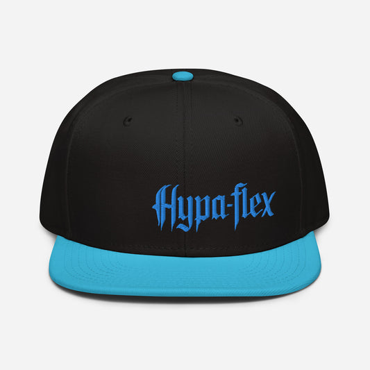 Black/Light Blue Gator Drip Exclusive Supa-Heavy Excess-Stunna Hypa-Flex Limited Edition OG "Excess-Stunna Collection" Snapback Playuz Hat