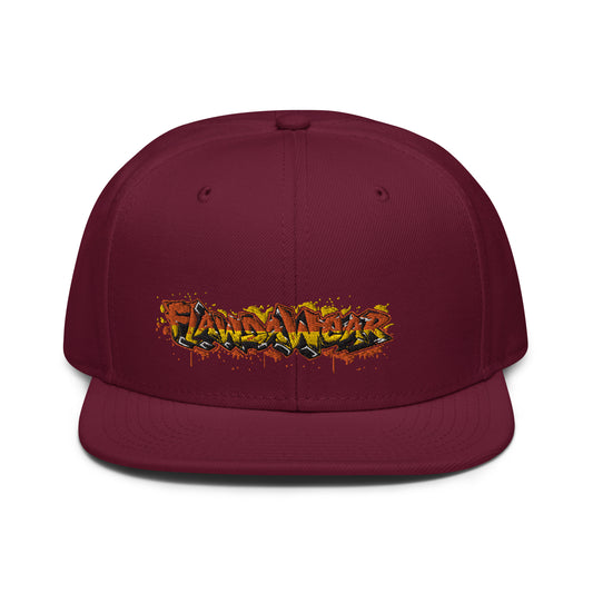BUrgundy Flawdawear Limited Edition OG Snapback Playuz Hat