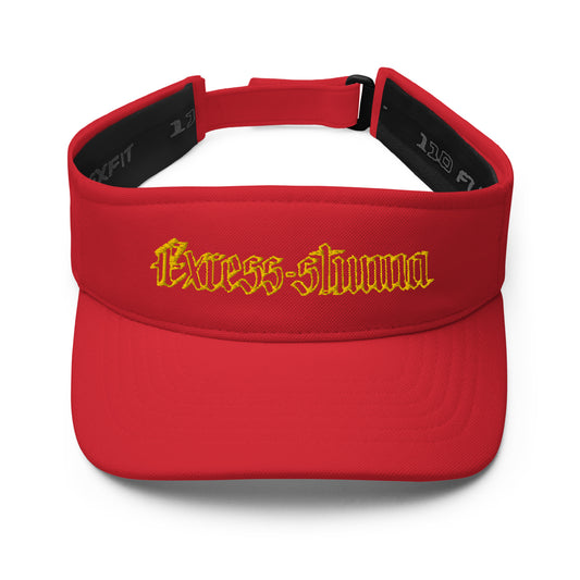 Red Gator Drip Exclusive Supa-Heavy Excess-Stunna Hypa-Flex Limited Edition OG "Excess-Stunna Collection" Playuz Visor