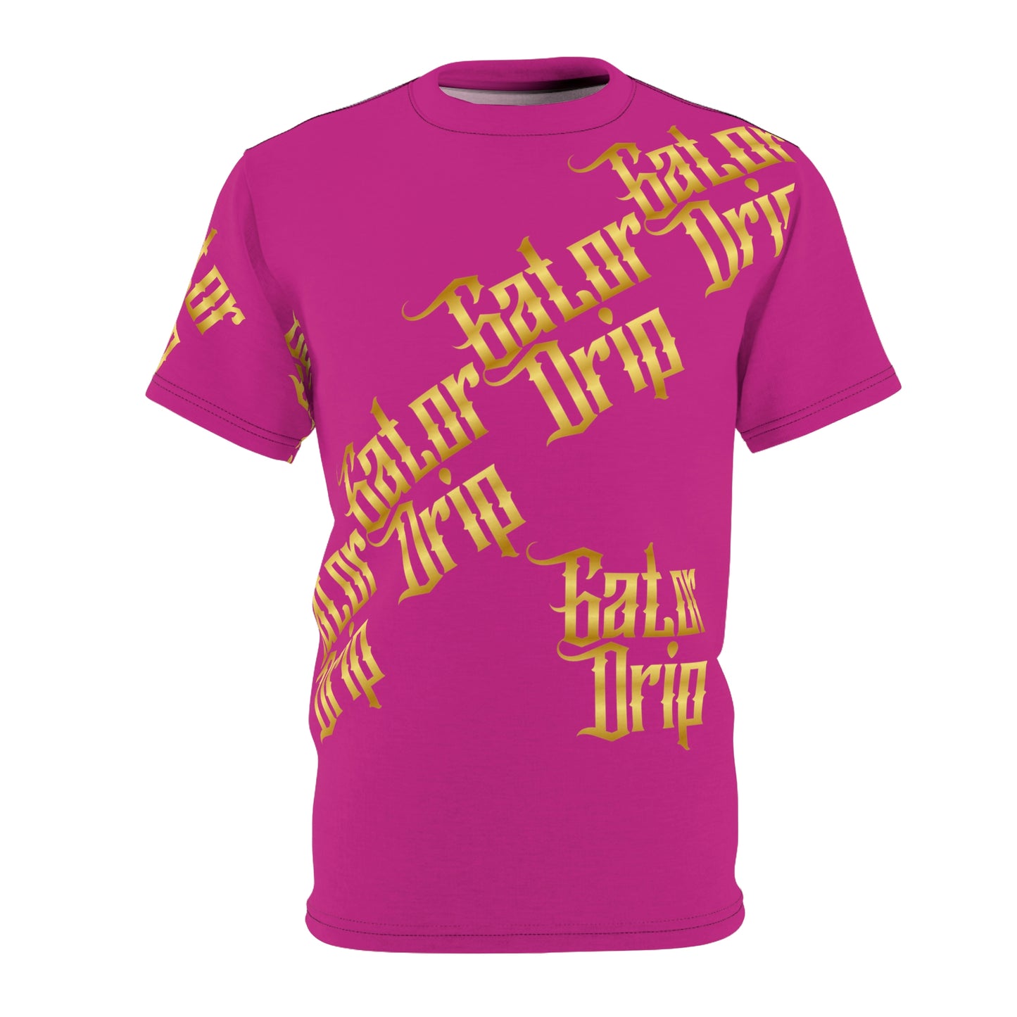 Pink Gator Drip Exclusive Supa-Heavy Excess-Stunna Hypa-Flex Men’s Unisex Cut & Sew Playuz Tee