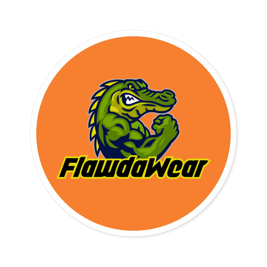 Crusta Flawdawear Limited Edition OG Alligator Papuh Playuz Round Playuz Sticker Indoor\Outdoor