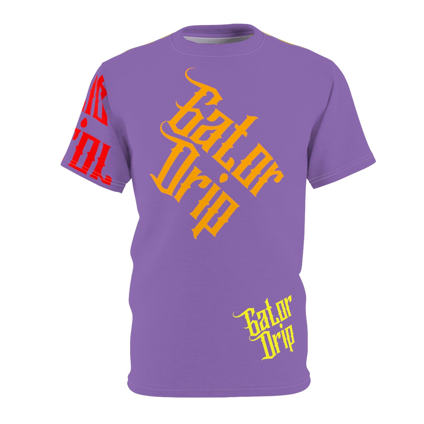 Purple Gator Drip Exclusive Supa-Heavy Excess-Stunna Flex Alligator Playuz Limited Edition OG Multi-Logo Rich Daddy “2 Get Thih Money Playuh Dig’n Trenches" Unisex Cut & Sew Playuz Tee