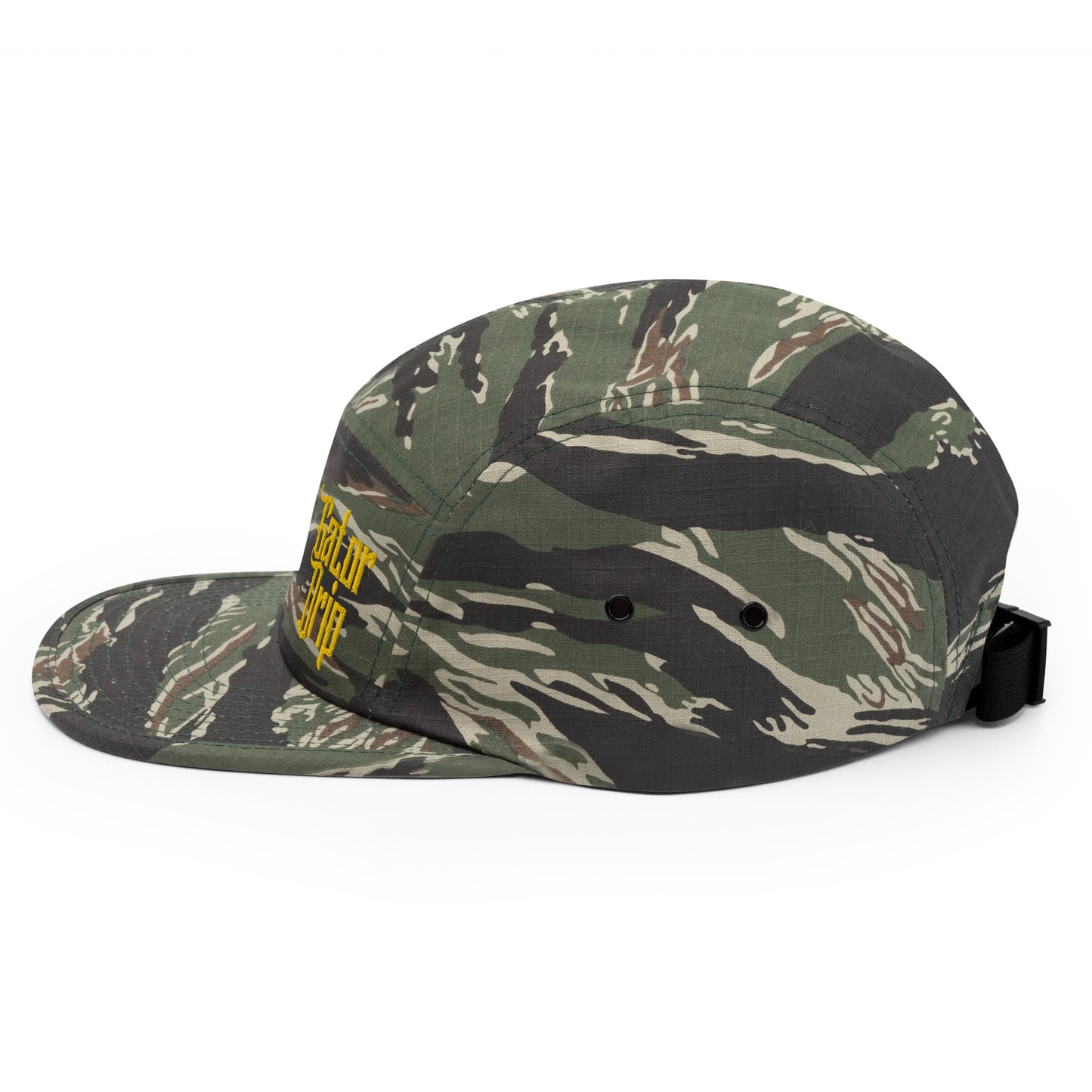 Green Tiger Camo Gator Drip Exclusive Supa-Heavy Excess-Stunna Hypa-Flex Alligator Playuz Limited Edition OG Yellow Logo 5 Panel Playuz Cap