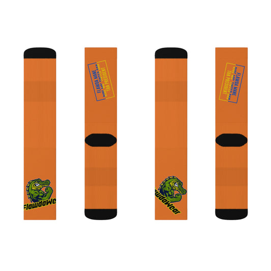 Crusta Flawdawear Limited Edition OG Flawda Mane “Flawda Mane Rid’n Mo’ Tinted Dan Tha President” Medium Playuz Socks