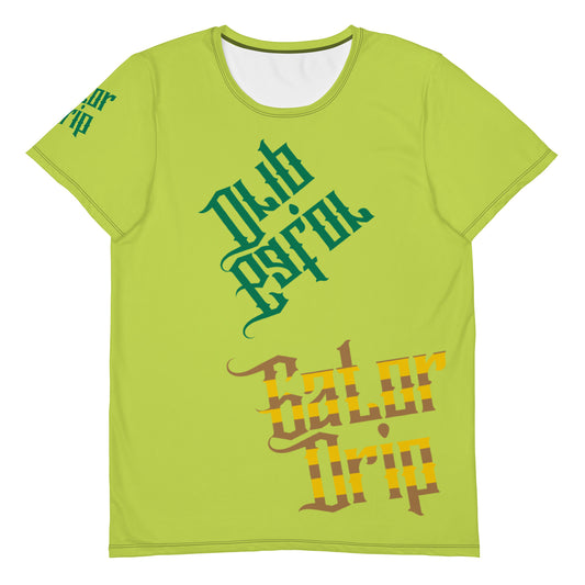 Mindaro Gator Drip Exclusive Supa-Heavy Excess-Stunna Flex Alligator Playuz Limited Edition OG Multi-Logo Rich Daddy "White Diddy Playuh Best Friend Benji" Men’s Athletic Playuz Tee