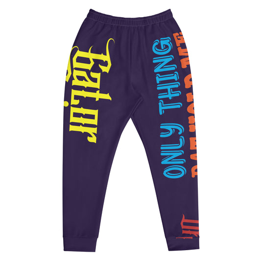 Tolopea Gator Drip Exclusive Supa-Heavy Excess-Stunna Flex Alligator Playuz Limited Edition OG Multi-Logo Rich Daddy “Only Thing Dat Hold Me Back Is Heavy Bag" Men’s Playuz Jogguz