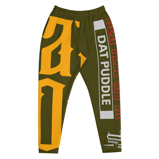 Karaka Gator Drip Exclusive Supa-Heavy Excess-Stunna Flex Alligator Playuz Limited Edition OG Multi-Logo Flawda Mane “Witnih 2 Dat Rain Den Fell Off In Dat Puddle" Men’s Playuz Jogguz