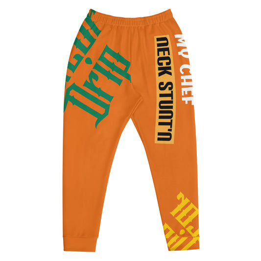 Mango Tango Gator Drip Exclusive Supa-Heavy Excess-Stunna Flex Alligator Playuz Limited Edition OG Multi-Logo Rich Daddy “Chauffeur Grip’n Grain My Chef Neck Stunt’n” Men’s Playuz Jogguz