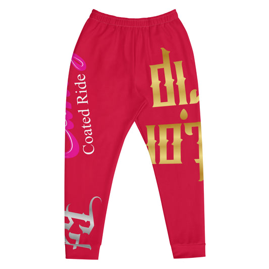 Crimson Gator Drip Exclusive Supa-Heavy Excess-Stunna Flex Alligator Playuz Limited Edition OG Multi-Logo Flawda Mane “In A Candy Coated Ride” Men’s Playuz Jogguz