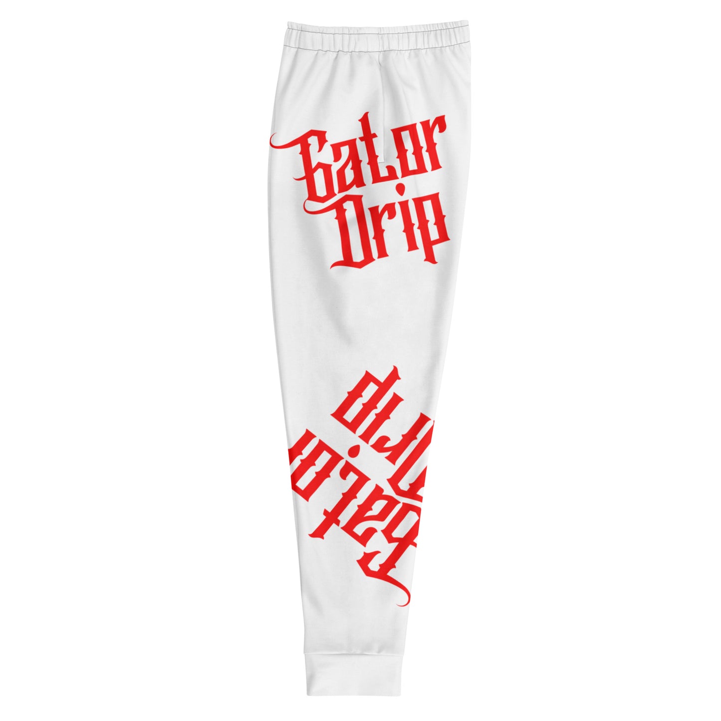 White Gator Drip Multi-Logo Exclusive Supa-Heavy Excess-Stunna Flex Alligator Playuz Limited Edition OG Playuz Joggers