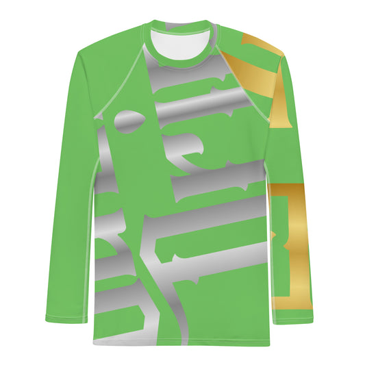 Mantis Gator Drip Exclusive Supa-Heavy Excess-Stunna Flex Alligator Playuz Limited Edition OG Multi-Logo Flawda Mane “We Gunna Hustle Hard Til Tha Cemetary” Men’s Playuz Rash Guard