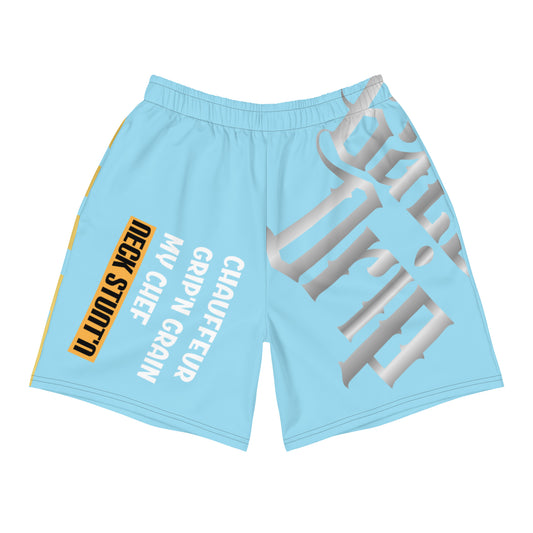 Columbia Blue Gator Drip Exclusive Supa-Heavy Excess-Stunna Flex Alligator Playuz Limited Edition OG Multi-Logo Rich Daddy “Chauffeur Grip’n Grain My Chef Neck Stunt’n” Men’s Athletic Playuz Short’s