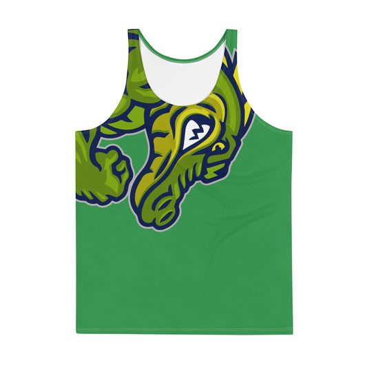 Sea Green Flawdawear Limited Edition OG Rich Daddy “Rich Daddy Hustle Even When He 70” Men’s Tank Playuz Top