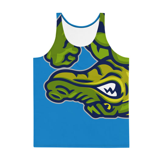 Navy Blue Flawdawear Limited Edition OG Rich Daddy “Rich Daddy Hustle Even When He 70” Men’s Tank Playuz Top